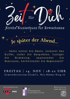 Flyer Zeit für dich