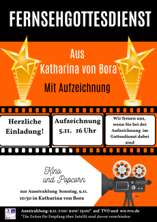 Plakat TVO Gottesdienst